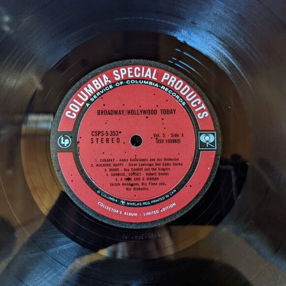 Vintage 5-Record Box Set – Music Blended . . . . Just For You - c 1960s - Picture 4 of 16